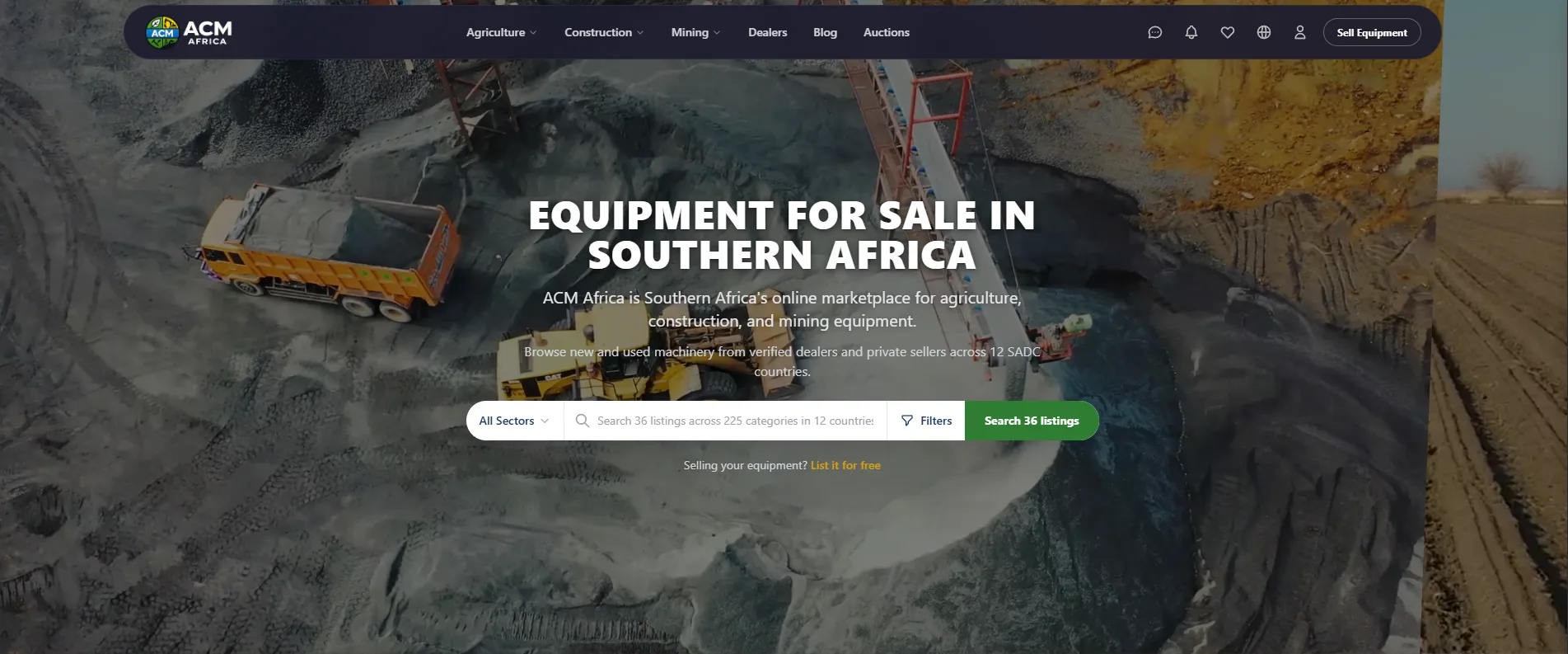 ACM africa Home page