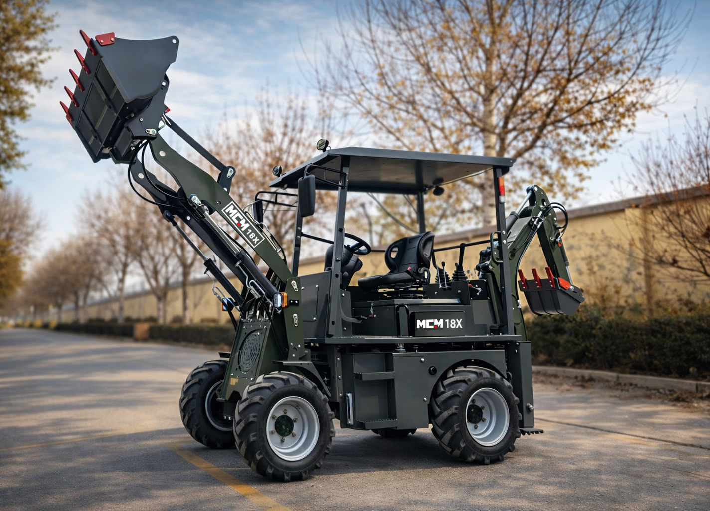 MCM 18X TLB Backhoe Loader - MCM - 18X - New