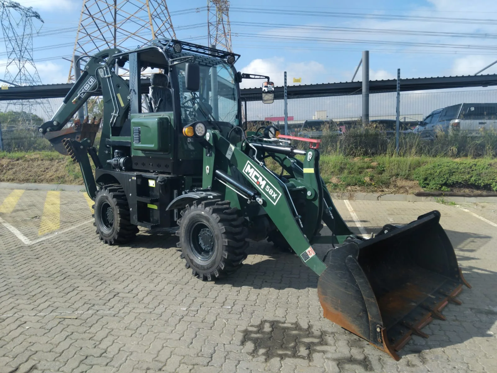 MCM 58X TLB Backhoe Loader - Used (132 Hours) - MCM - 58X - Used