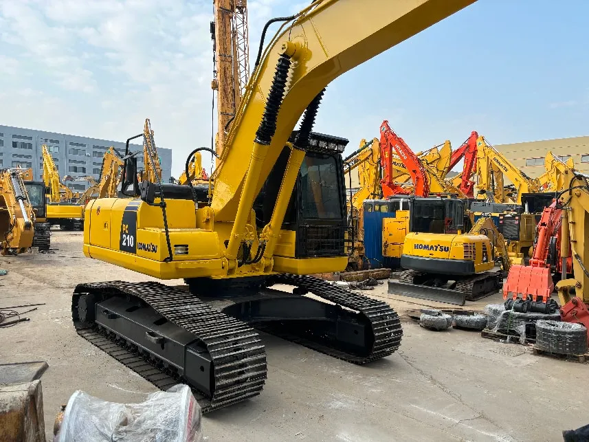 2024 Used Komatsu PC210-8 Excavator, Short Working Hours