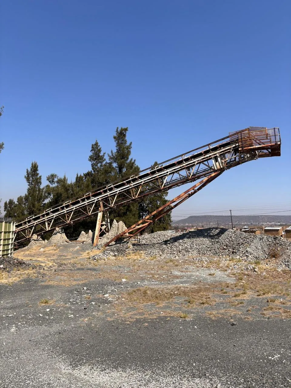 USED AGGREGATE SCREENING, CONVEYING & MATERIAL-HANDLING PLANT PACKAGE