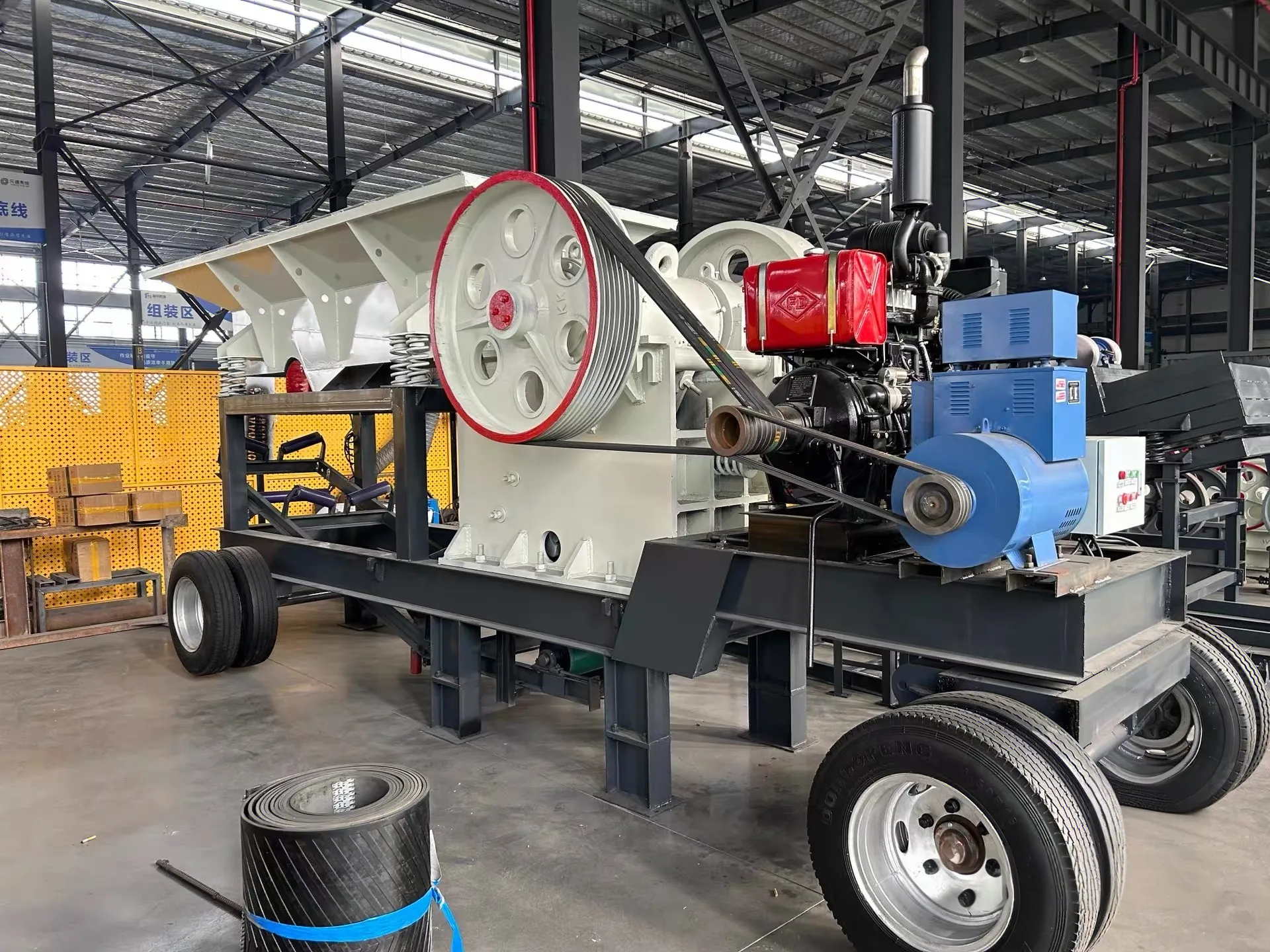 2026 Model Mobile Jaw Crusher